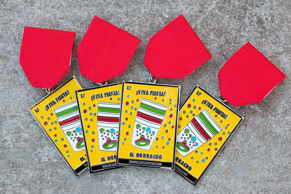 El Borracho SA Flavor Fiesta Medals 2017