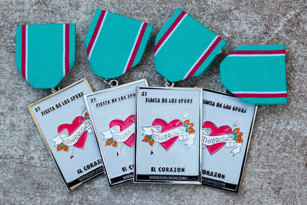 El Corazon – Spurs Inspired SA Flavor 2017 Fiesta Medal