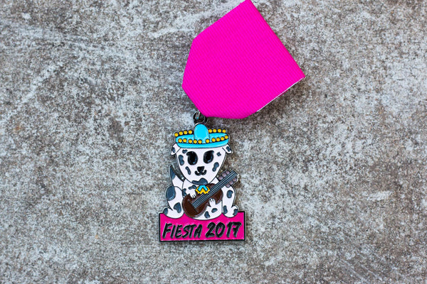 Mariachi Fiesta Dog 2017 Fiesta Medal by Gaby Montelongo
