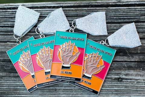 La Mano Spurs Inspired 2016 Fiesta Medal