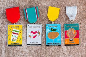 Lotería Inspired SA Flavor Fiesta Medal Four-Pack